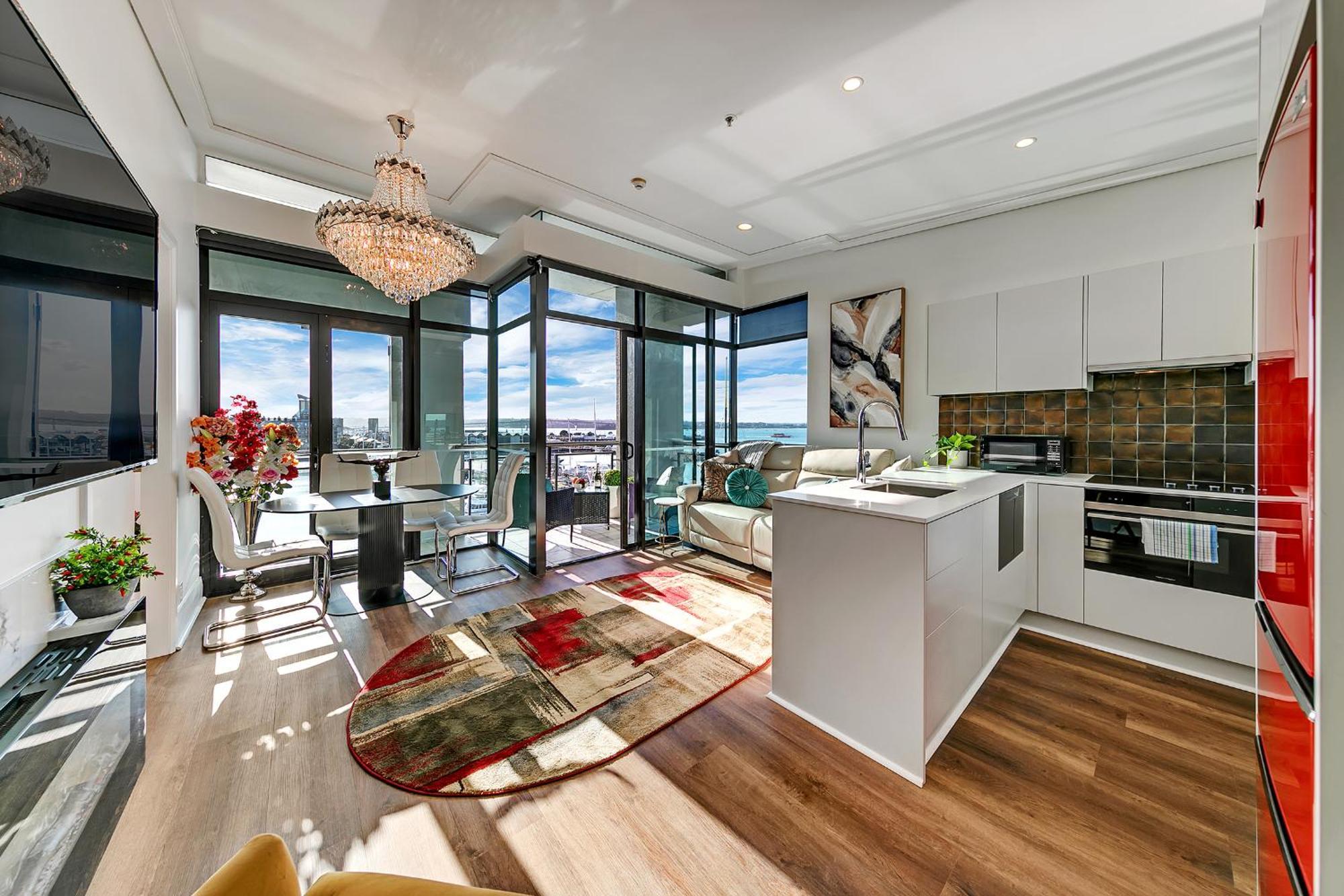 Penthouse Crown Leilighet Auckland Eksteriør bilde